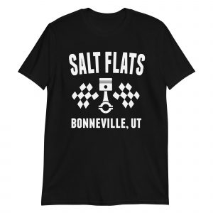 Camiseta de manga corta unisex Salt Flats Bonneville