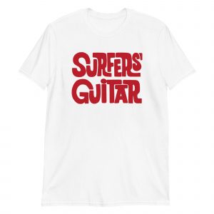 Camiseta de manga corta unisex Surfers Guitars Dick Dale